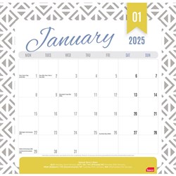 SASCO MAGNETIC CALENDAR Month To View 325X315Mm Assorted