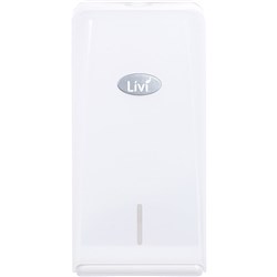 Livi Interleave Toilet Tissue Dispenser White