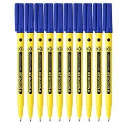 Staedtler Noris 307 Writing Pen Fine 0.6mm Blue