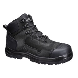 Portwest Apex Composite Mid Boot S3S Heat Slip Fuel Oil Water Resistant Size 36 Black