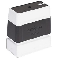 STAMP 18mm X 50mm BLACK Custom Made