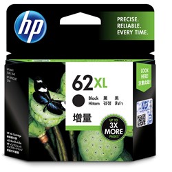 HP #62XL INK CARTRIDGE BLACK