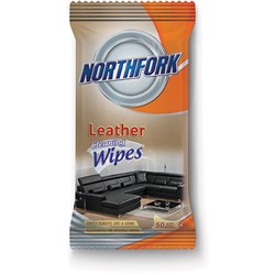 NORTHFORK LEATHER CLEANING WET WIPE PK50