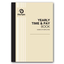 YEARLY TIME AND PAY BOOK