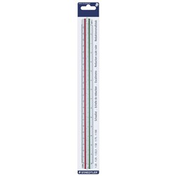 TRIANGULAR SCALE RULER 2AS DIN 1:20;25;331/3;50;75;100 EACH