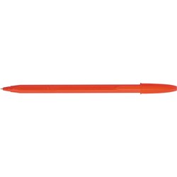 BIC ECONOMY BALLPOINT PEN Fine Red