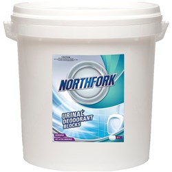 Northfork Urinal Deodorant Blocks Ocean Fresh 4kg