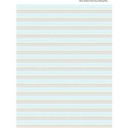 Writer Premium Ruled Pad Ground Grass Sky A4 18mm Dotted Thirds 50 sheet
