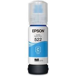 EPSON T522 ECO TANK BOTTLE CYAN 7500pg