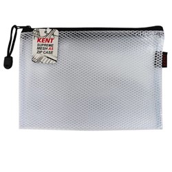 Kent Supreme Mesh Zip Pouch A5+ 230 x 165mm