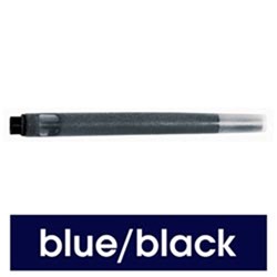PARKER CARTRIDGE REFILLS (FOUN PEN) Permanent Blue/Black PK5