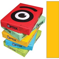 OPTIX COLOURED COPY PAPER A4 80gsm Pati Ochre REAM