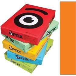OPTIX COLOURED COPY PAPER A4 80gsm Janz Orange