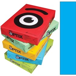 OPTIX COLOURED COPY PAPER A4 80gsm Viza Blue